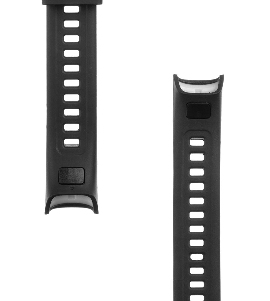 Silikonový řemínek Tactical 444 pro Huawei Band 4, černá