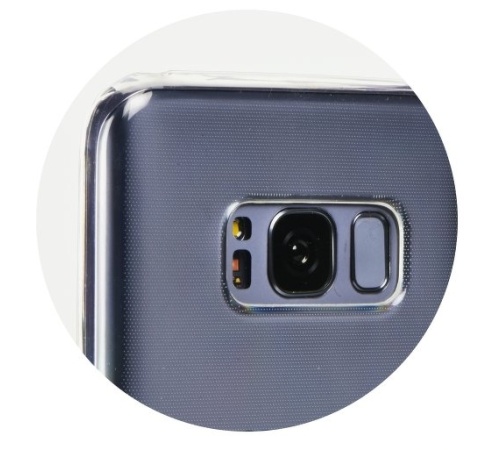 Silikonové pouzdro, obal, kryt Roar pro Samsung Galaxy S22 Ultra 5G, transparentní