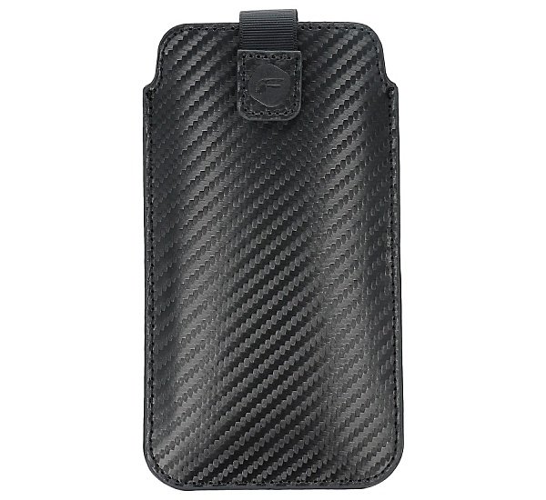 Univerzální pouzdro, obal, kryt Forcell Pocket Carbon 6 na Nokia C5 / E51 / E52 / 515