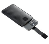 Univerzální pouzdro, obal, kryt Forcell Pocket Carbon 9 na Apple iPhone 13 mini / 6 / 7 / 8 / 12 mini
