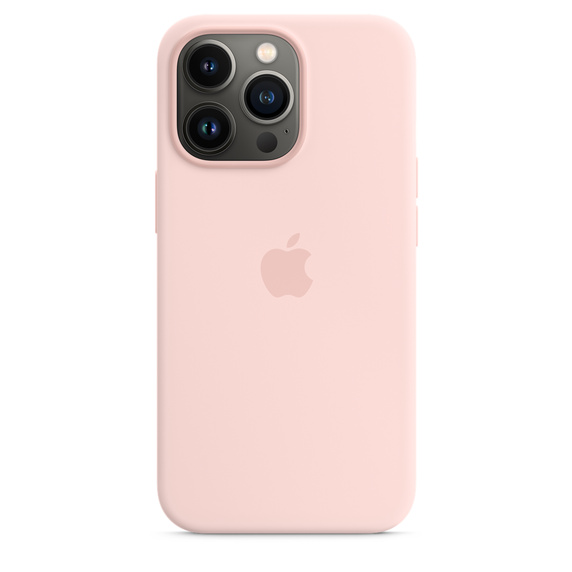 Silikonový kryt Silicone Case MagSafe pro Apple iPhone 13 Pro, křídově růžová