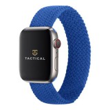 Pletený řemínek Tactical 780, S pro Apple Watch 42mm/44mm, modrá