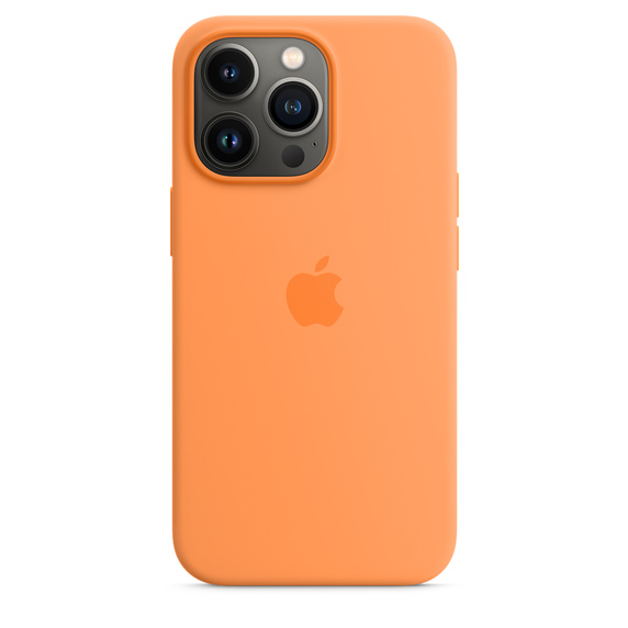 Silikonový kryt MagSafe pro Apple iPhone 13 Pro, měsíčkově žlutá