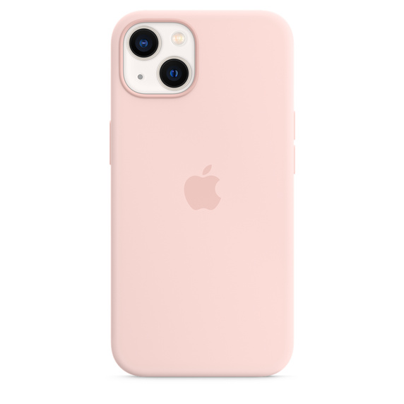 Silikonový kryt Silicone Case MagSafe pro Apple iPhone 13, křídově růžová