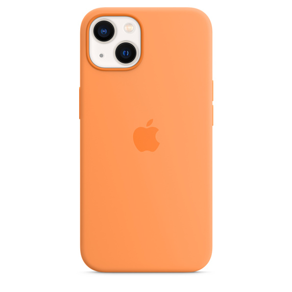 Silikonový kryt Silicone Case MagSafe pro Apple iPhone 13, měsíčkově žlutá