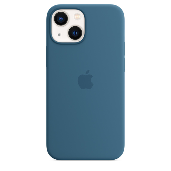 Silikonový kryt Silicone Case MagSafe pro Apple iPhone 13 mini, ledňáčkově modrá