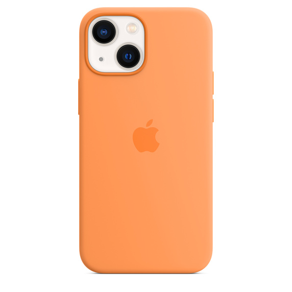 Silikonový kryt Silicone Case MagSafe pro Apple iPhone 13 mini, měsíčkově žlutá