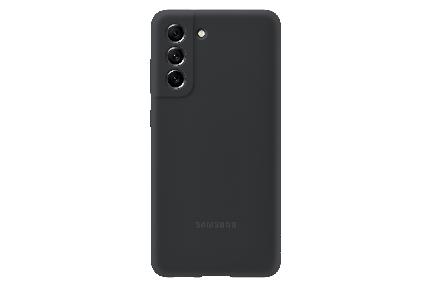 Silikonové pouzdro, obal, kryt pro Samsung Galaxy S21 FE, EF-PG990TBE, tmavá šedá