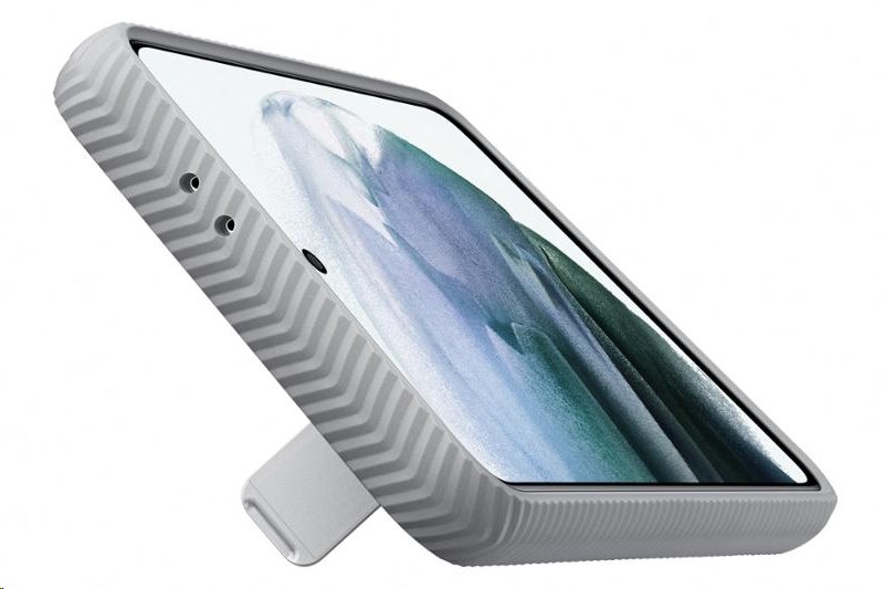 Zadní kryt se stojánkem pro Samsung Galaxy S21, EF-RG991CJE, šedá