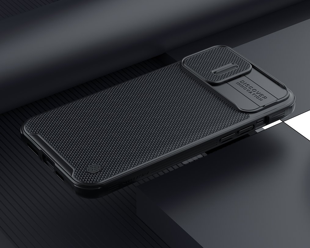 Nillkin Textured PRO Magnetic Zadní kryt pro Apple iPhone 13 Pro Max, černá