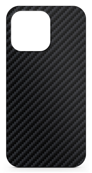 Luxusní pouzdro Epico Carbon MagSafe Case pro Apple iPhone 13, černá