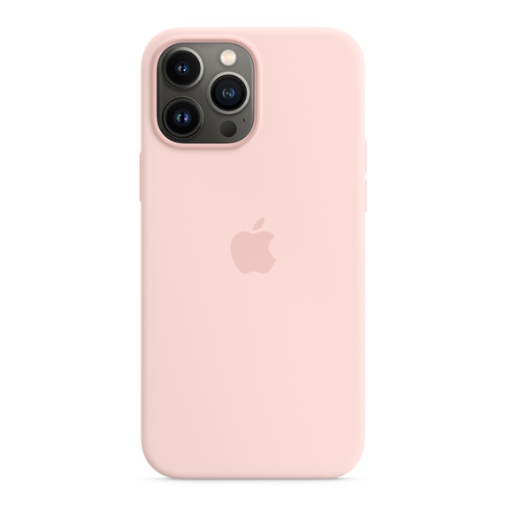 Silikonový kryt Silicone Case MagSafe pro Apple iPhone 13 Pro Max, křídově růžová 