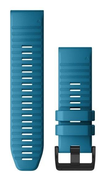 Silikonový řemínek Garmin pro fenix6X - QuickFit 26, modrá