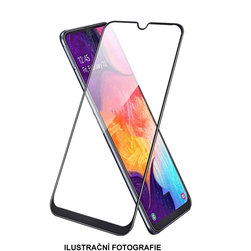 Tvrzené sklo 5D pro Samsung Galaxy A50, černá