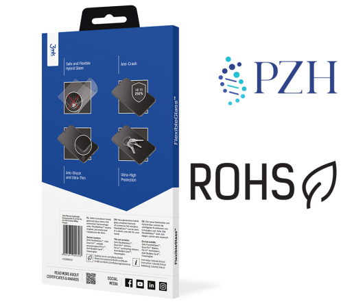 Hybridní sklo 3mk FlexibleGlass pro Lenovo Tab P11 / Tab P11 Plus