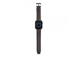 Kožený řemínek COTEetCI Soft Rubber Leather integrated Band pro Apple Watch 38/40mm, černá