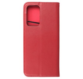 Flipové pouzdro Forcell SMART PRO pro Samsung Galaxy S22 Ultra, vínová