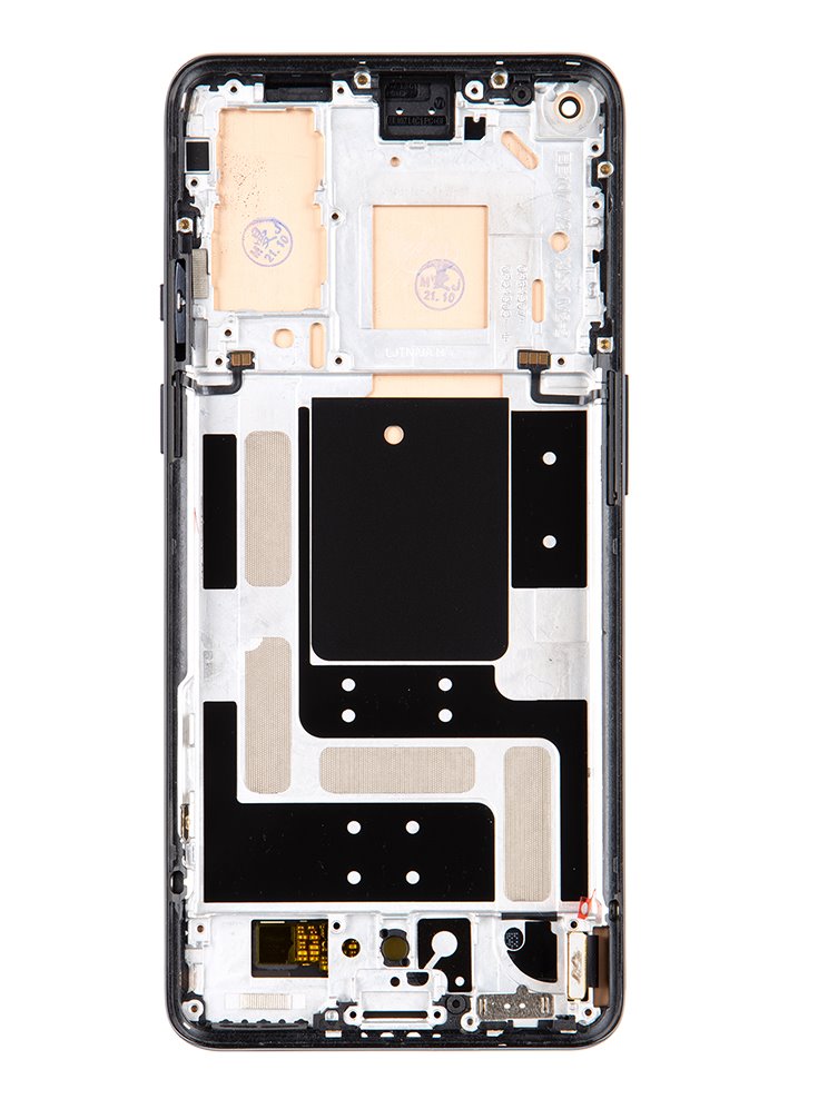 LCD + dotyk + přední kryt pro OnePlus 9, astral black