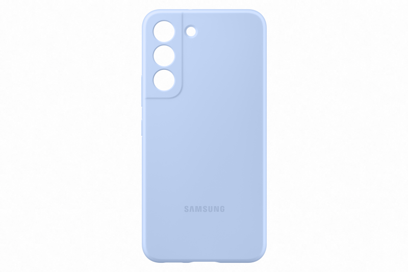 Ochranný kryt Silicone Cover EF-PS901TLEGWW pro Samsung Galaxy S22, modrá