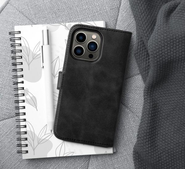 Flipové pouzdro Forcell TENDER pro Samsung Galaxy S22+, černá
