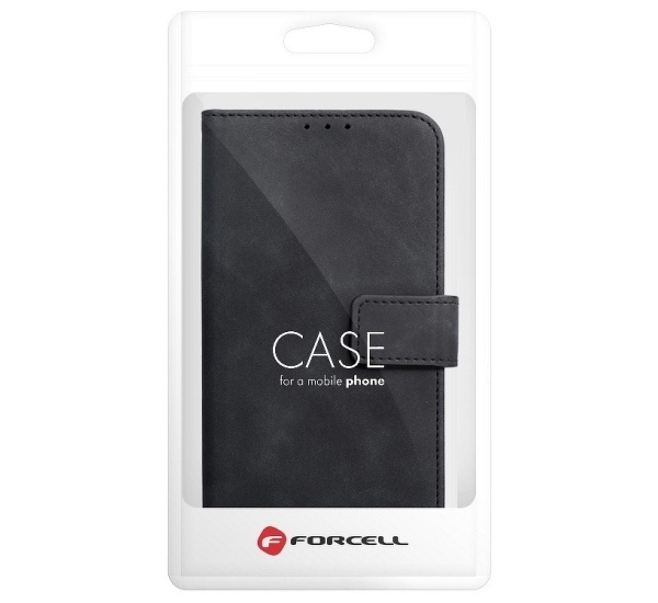 Flipové pouzdro Forcell TENDER pro Apple iPhone 13 mini, černá