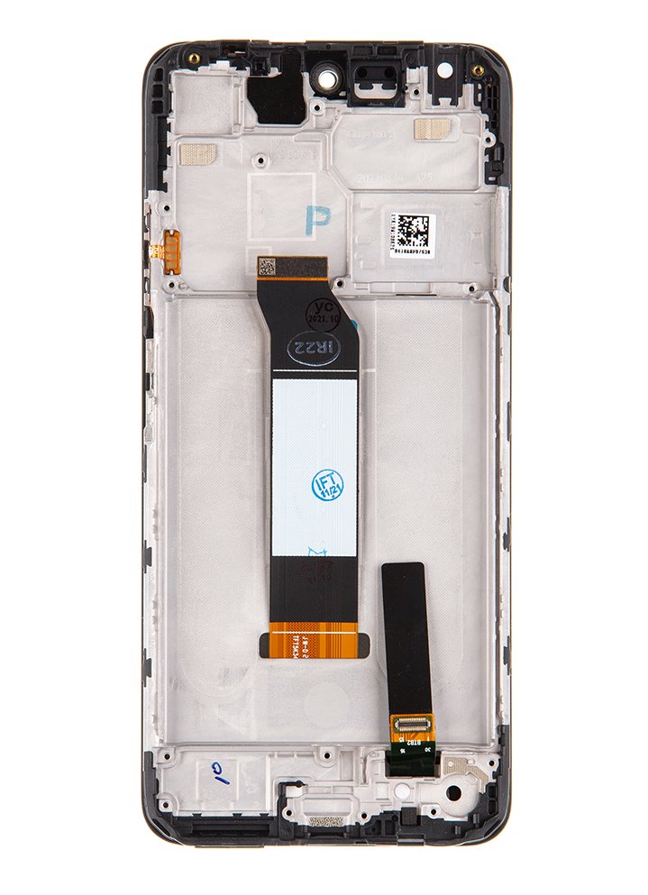 LCD + dotyk + přední kryt pro Xiaomi Redmi Note 10 5G, nighttime blue