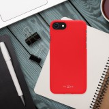 Zadní pogumovaný kryt FIXED Story pro Samsung Galaxy S22 Ultra 5G, červená