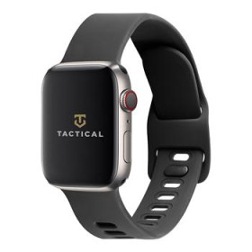 Silikonový řemínek Tactical 795 Clasic pro Apple Watch 1/2/3/4/5/6/7/SE 42/44/45mm, černá