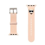 Řemínek Karl Lagerfeld Choupette Head pro Apple Watch 38/40mm, pink