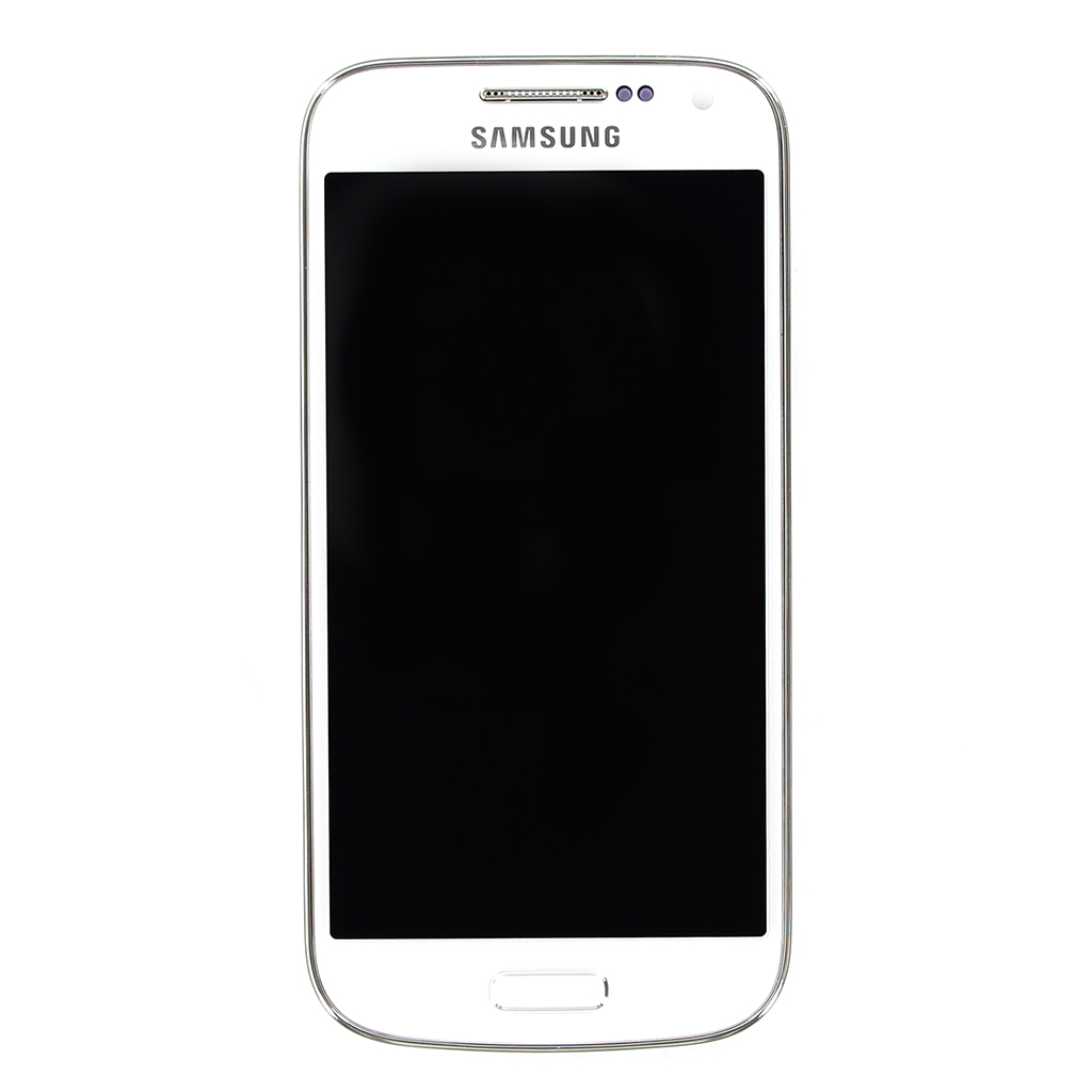 LCD display + Dotyk + Přední kryt Samsung i9195 Galaxy S4mini White