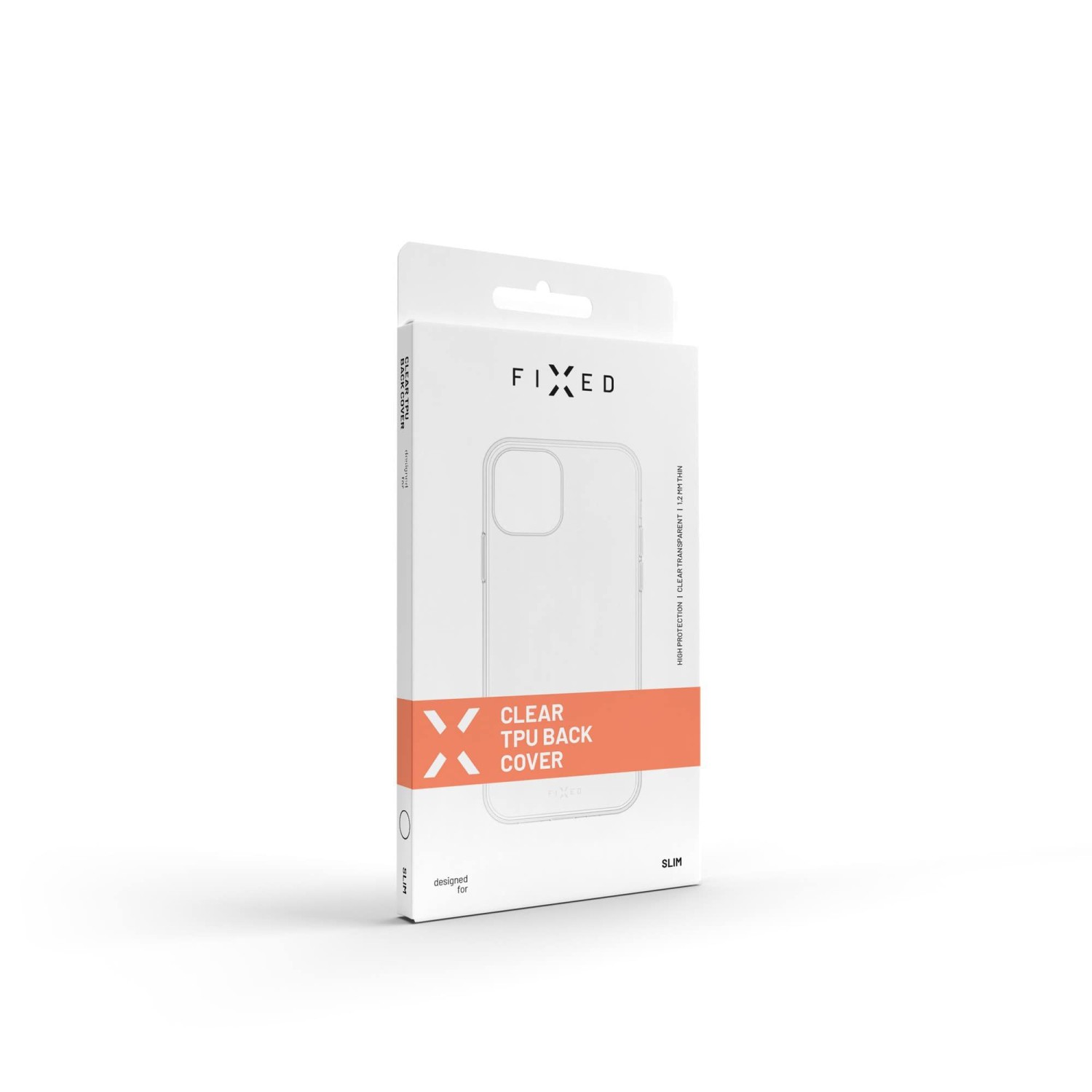 Silikonové pouzdro FIXED pro Nokia C2 2nd Edition, čirá