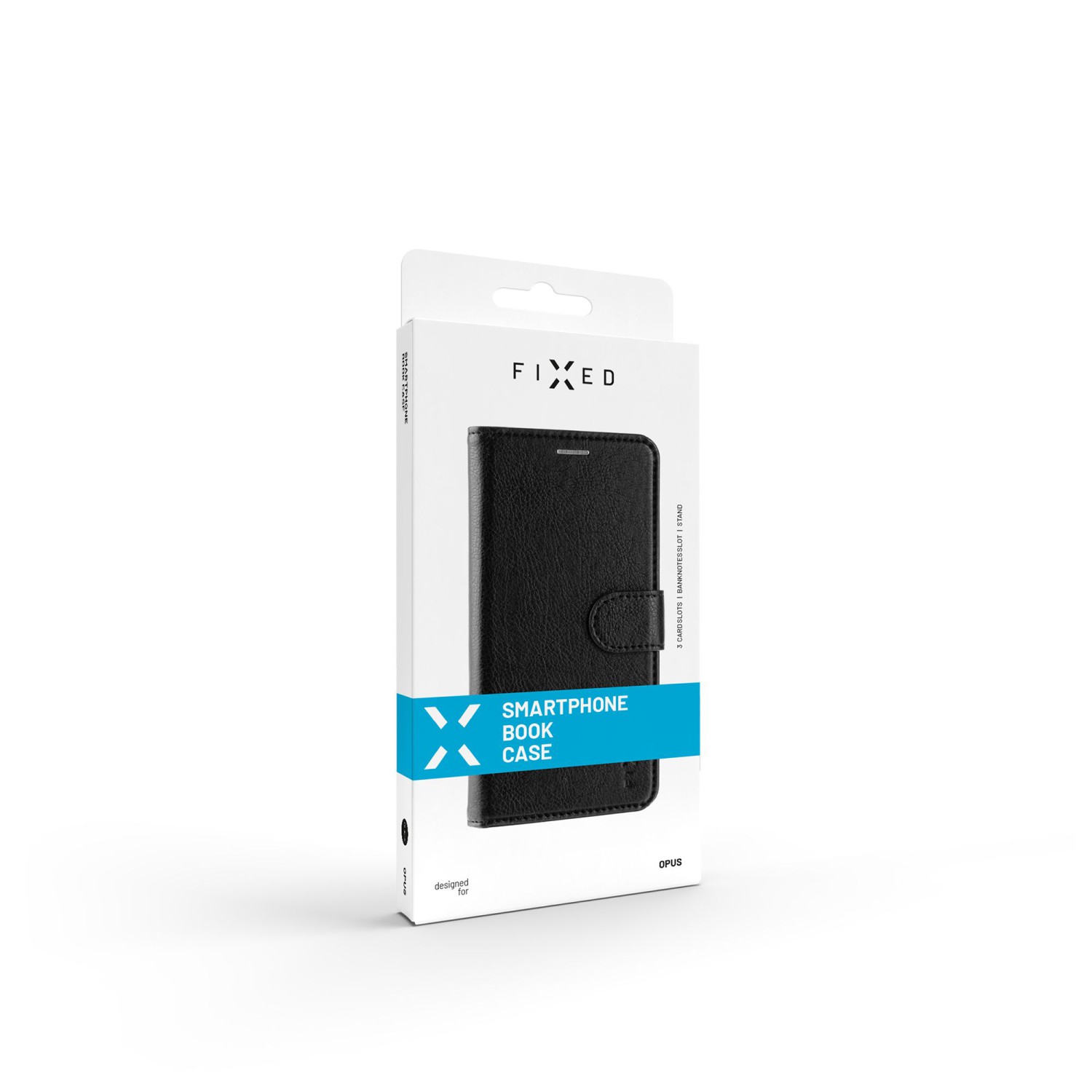 Flipové pouzdro FIXED Opus pro Xiaomi Poco X4 Pro 5G, černá