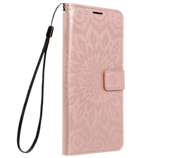 Flipové pouzdro Forcell MEZZO pro Samsung Galaxy A53 5G, mandala rose gold