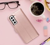 Flipové pouzdro Forcell MEZZO pro Samsung Galaxy A13 4G, manadala rose gold