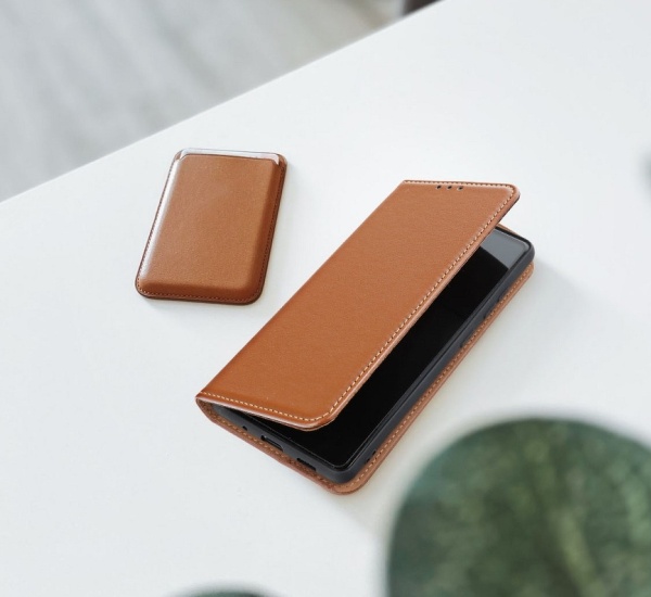 Flipové pouzdro Forcell SMART PRO pro Samsung Galaxy A53 5G, kůže hnědá