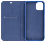 Flipové pouzdro Forcell Luna Carbon pro Samsung Galaxy A53 5G, modrá