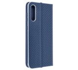 Flipové pouzdro Forcell Luna Carbon pro Samsung Galaxy A33 5G, modrá