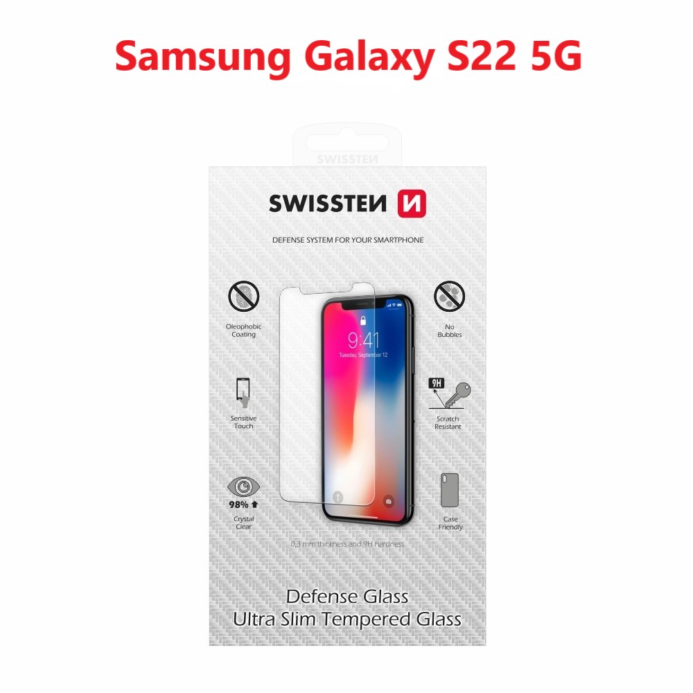 Tvrzené sklo Swissten pro Samsung Galaxy S22 5G