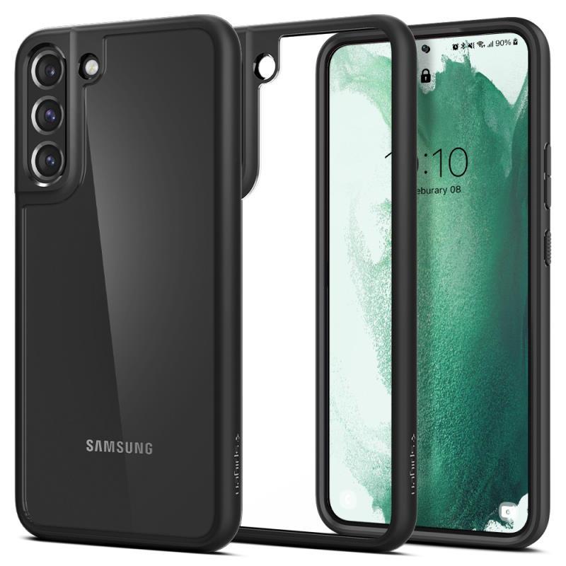 Ochranný kryt Spigen Ultra Hybrid pro Samsung Galaxy S22 Ultra, černá