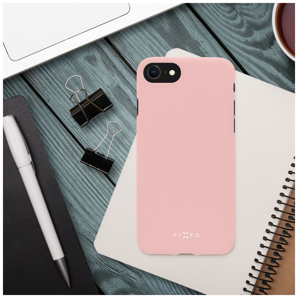 Zadní pogumovaný kryt FIXED Story pro Xiaomi Redmi Note 11 Pro/Note 11 Pro 5G, růžová