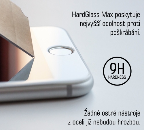 Tvrzené sklo 3mk HardGlass MAX pro Xiaomi Redmi Note 11 4G/11S 4G, černá