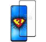 Tvrzené sklo 3mk HardGlass Max Lite pro Realme 9i, černá