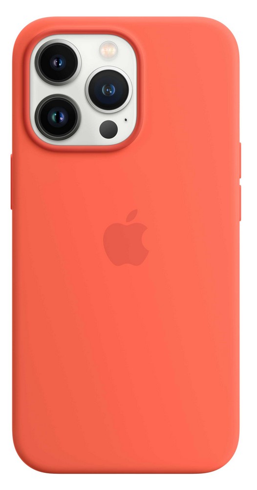 Silikonový kryt MagSafe pro Apple iPhone 13 Pro, nektarinková