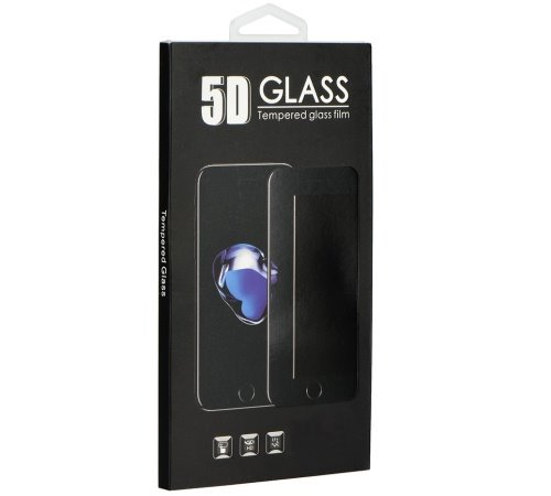 Tvrzené sklo 5D pro Samsung Galaxy S21 FE, plné lepení, černá