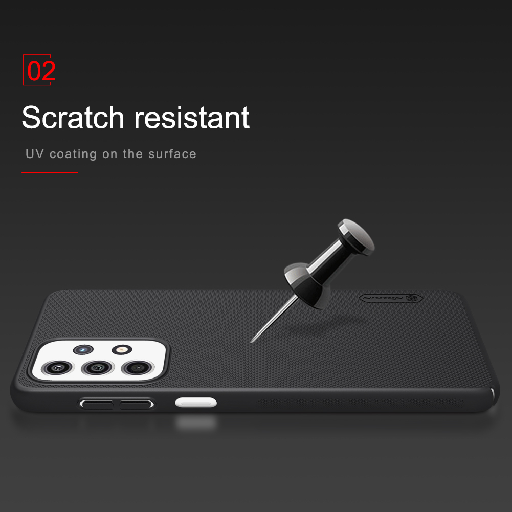 Zadní kryt Nillkin Super Frosted pro Samsung Galaxy A23, černá