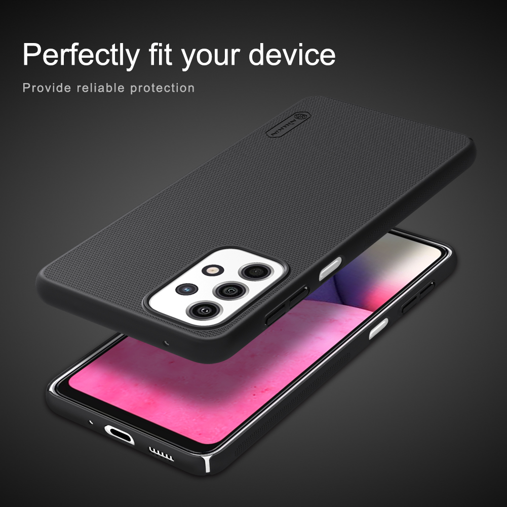 Zadní kryt Nillkin Super Frosted pro Samsung Galaxy A23, černá