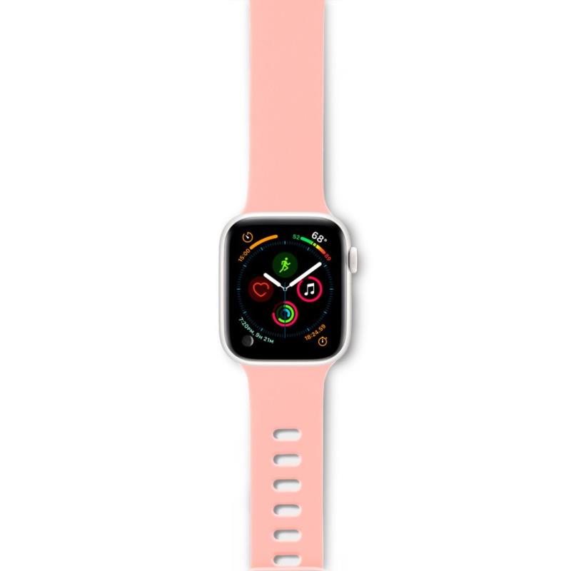 Silikonový řemínek Epico pro Apple Watch 38/40mm, růžová