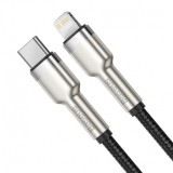 Datový kabel Baseus Cafule Series Metal Type-C/Lightning PD 20W 1m, černá