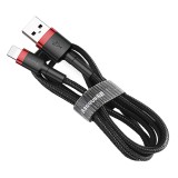 Datový kabel Baseus Cafule Cable USB fo Lightning 1.5A 2M, červená-černá