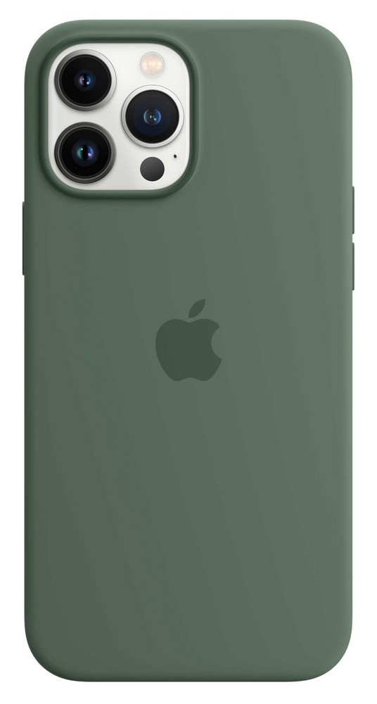 Silikonový kryt MagSafe pro Apple iPhone 13 Pro Max, eukalyptově zelená 
